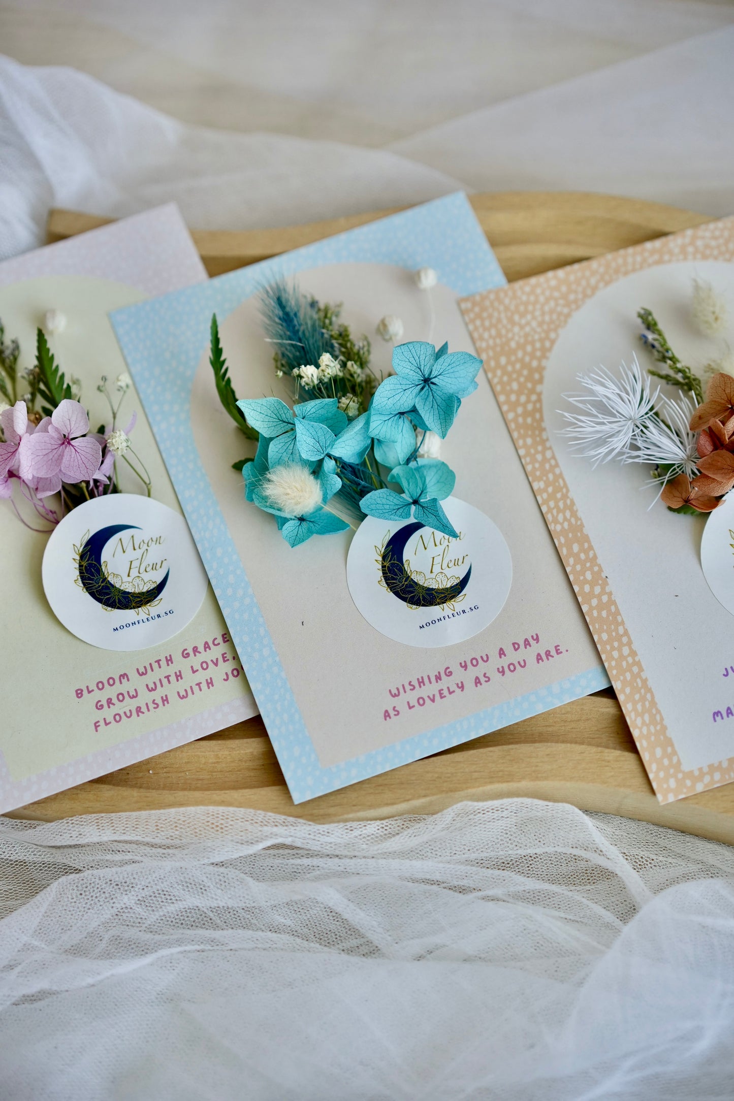 Preserved Floral Greeting Card
Moon Fleur Singapore