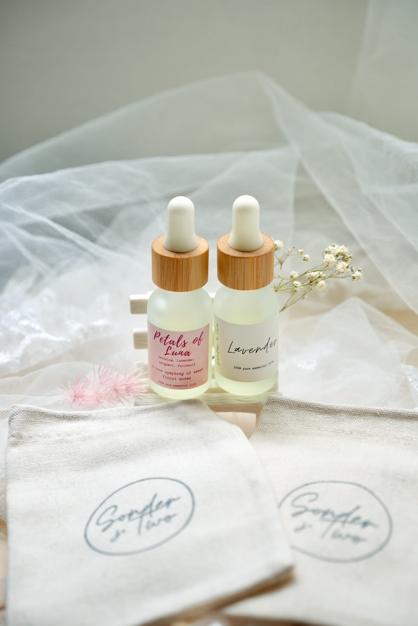 Sonder & Two Essential Oils - Petals of Luna & Lavender