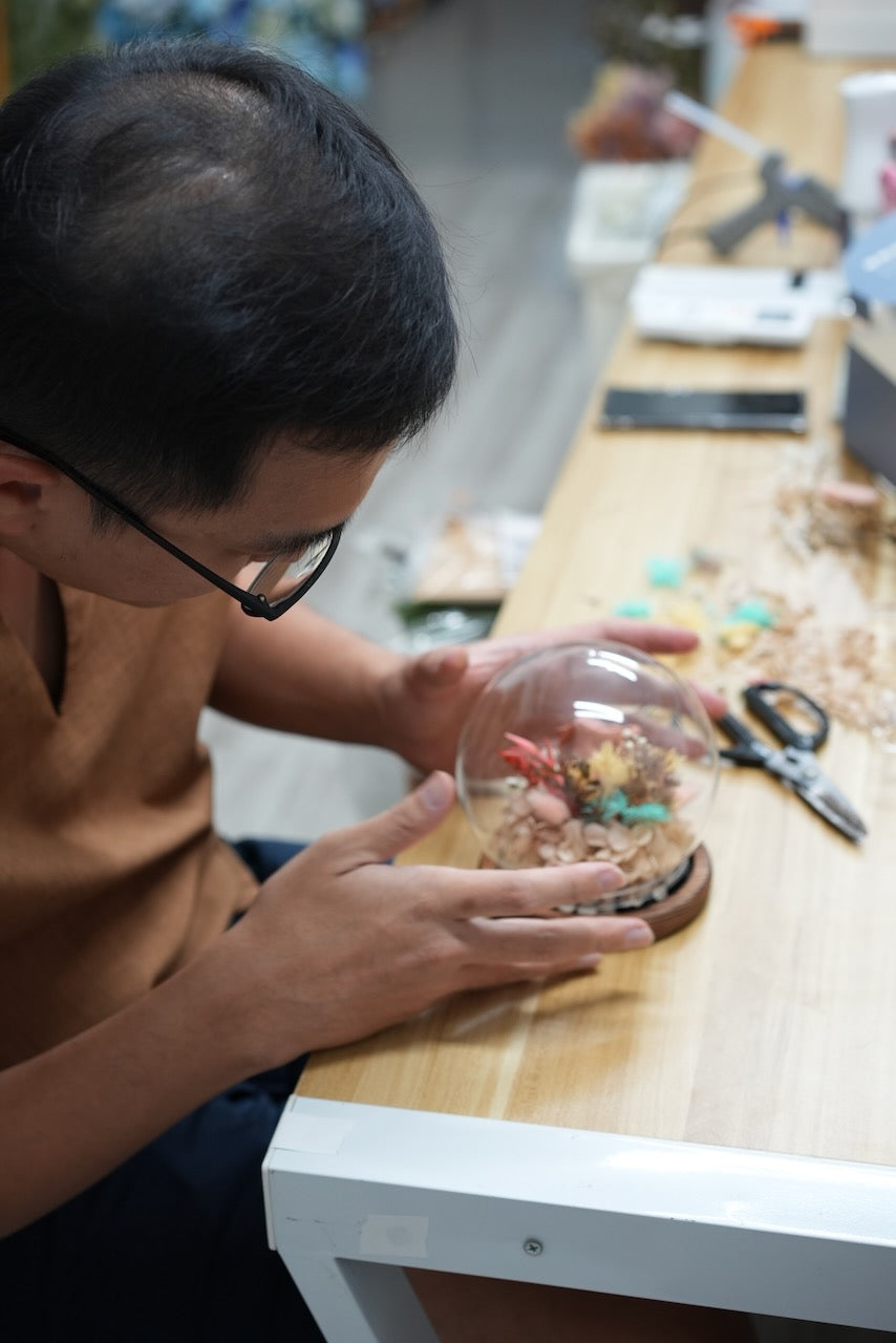 Preserved Flower Dome Workshop - Private Class