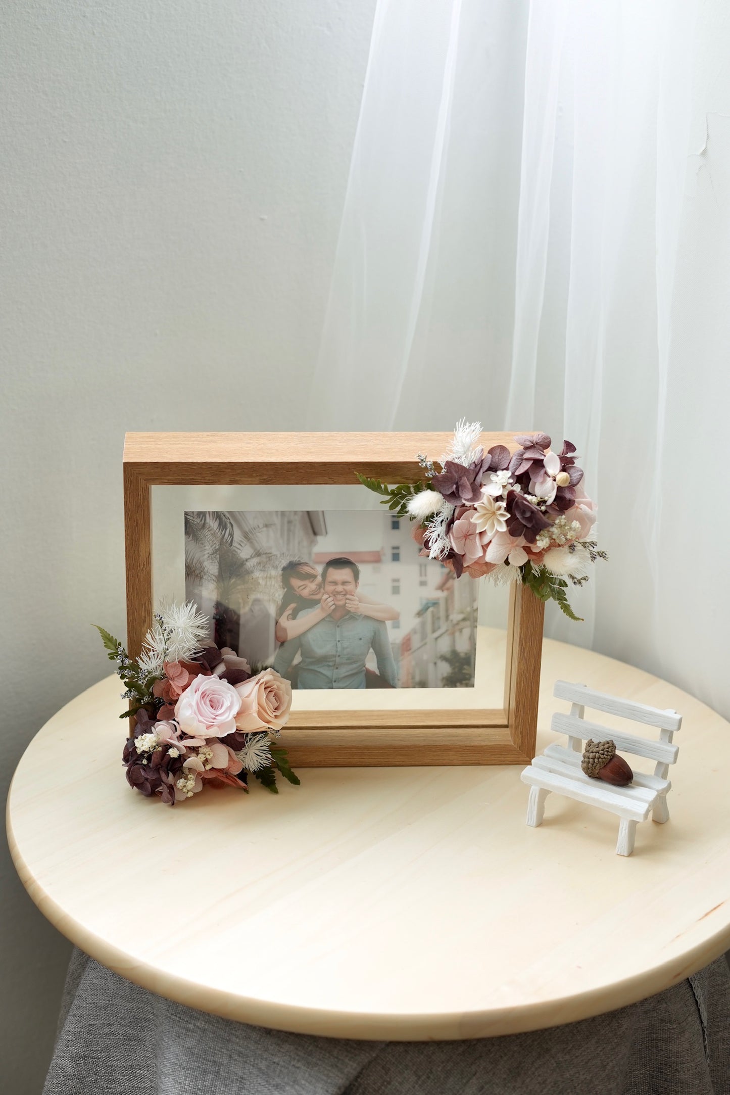 Floral Photo Frame - Affectionate Love