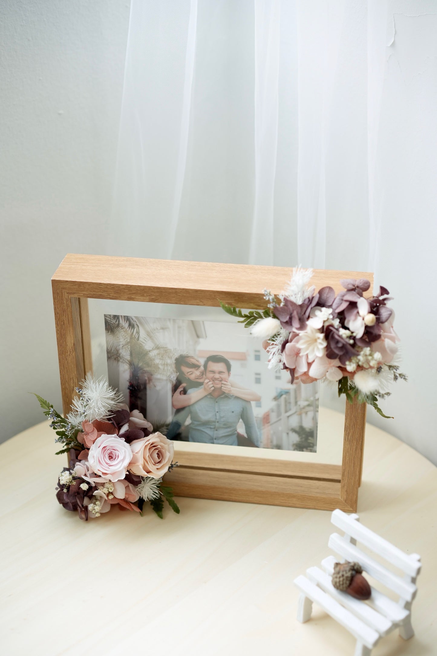 Floral Photo Frame - Affectionate Love
