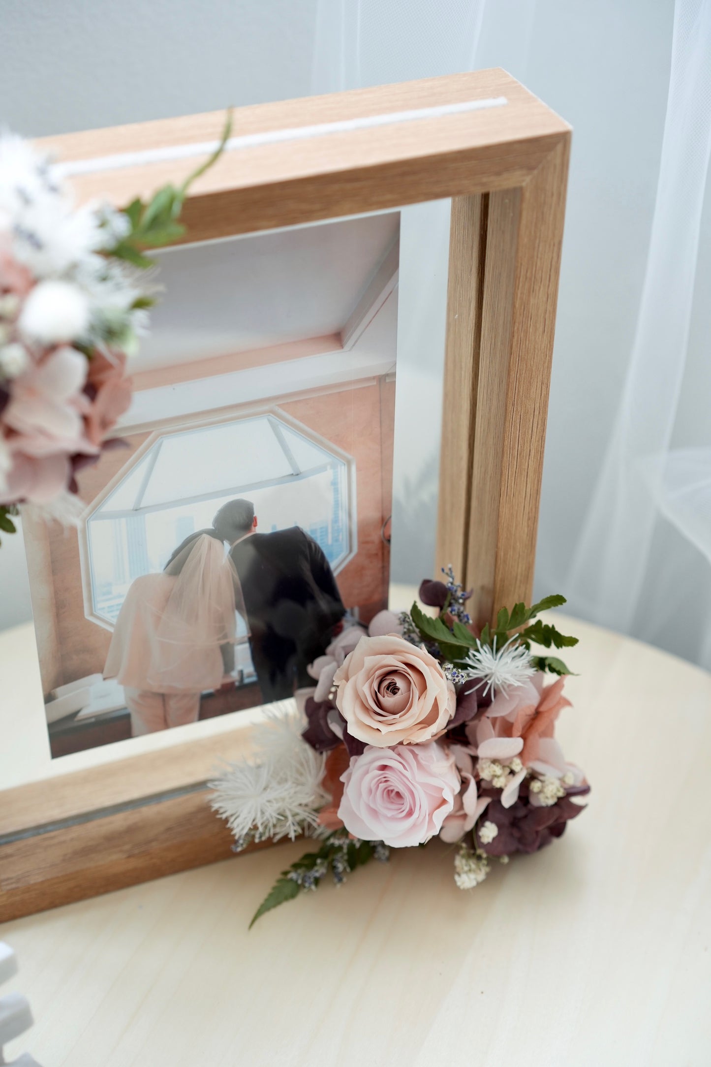 Floral Photo Frame - Affectionate Love