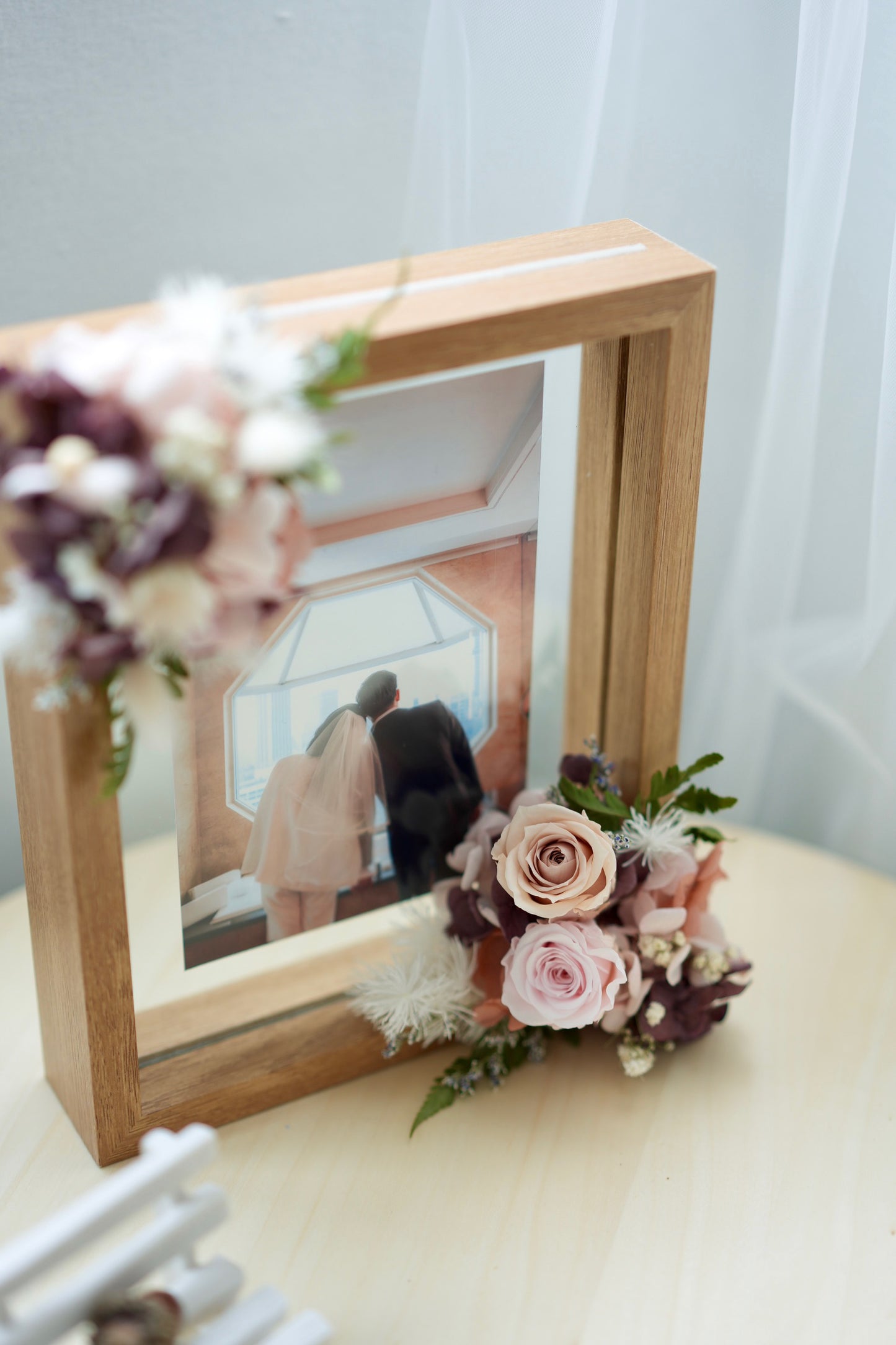 Floral Photo Frame - Affectionate Love