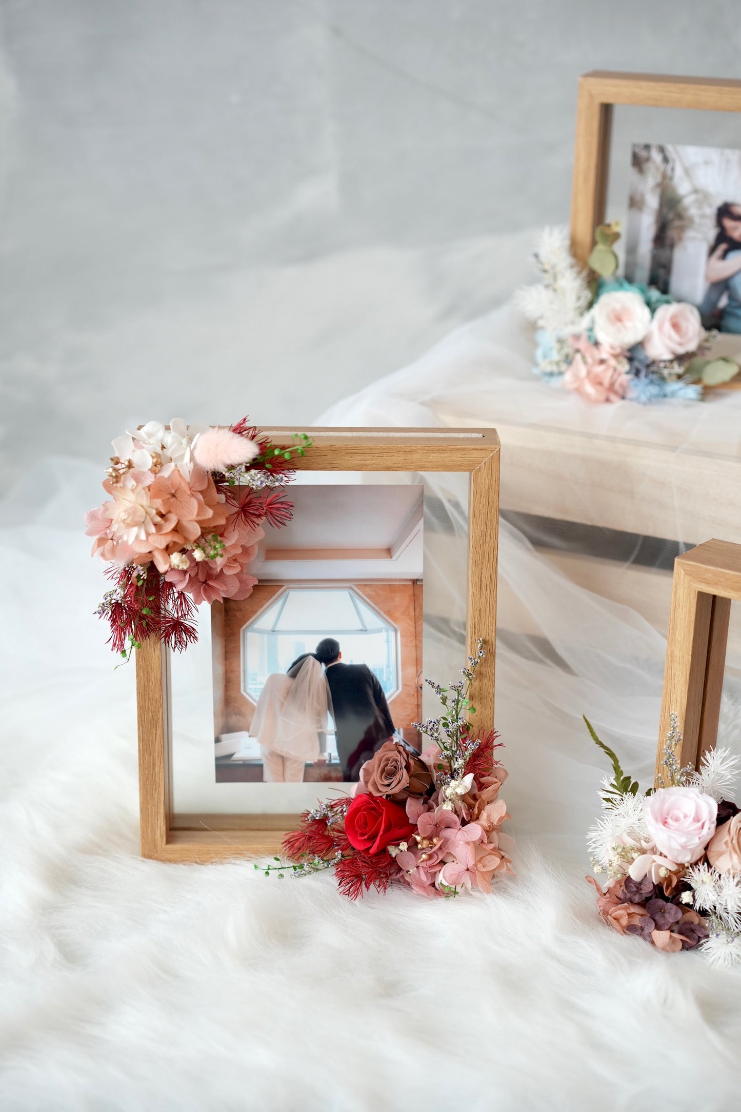 Floral Photo Frame - Eternal Love