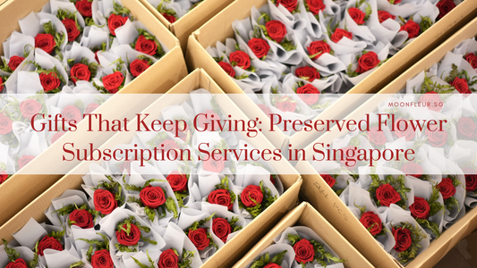 Gifts That Keep Giving: Preserved Flower Subscription Services in Singapore