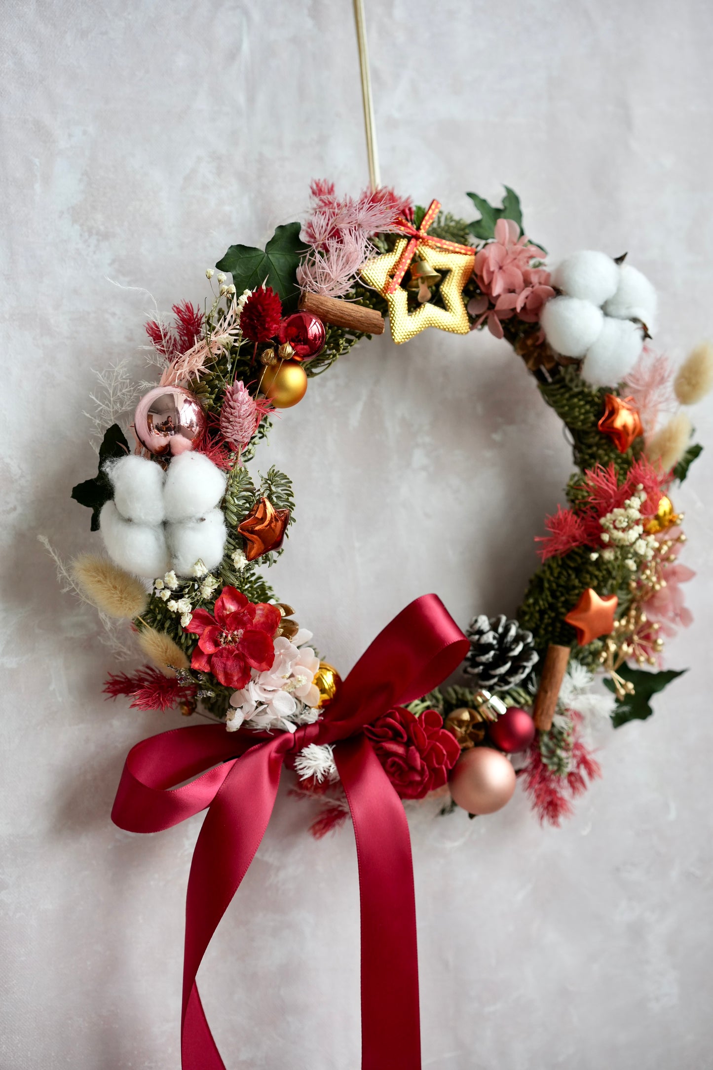 Festive Berry Christmas Wreath