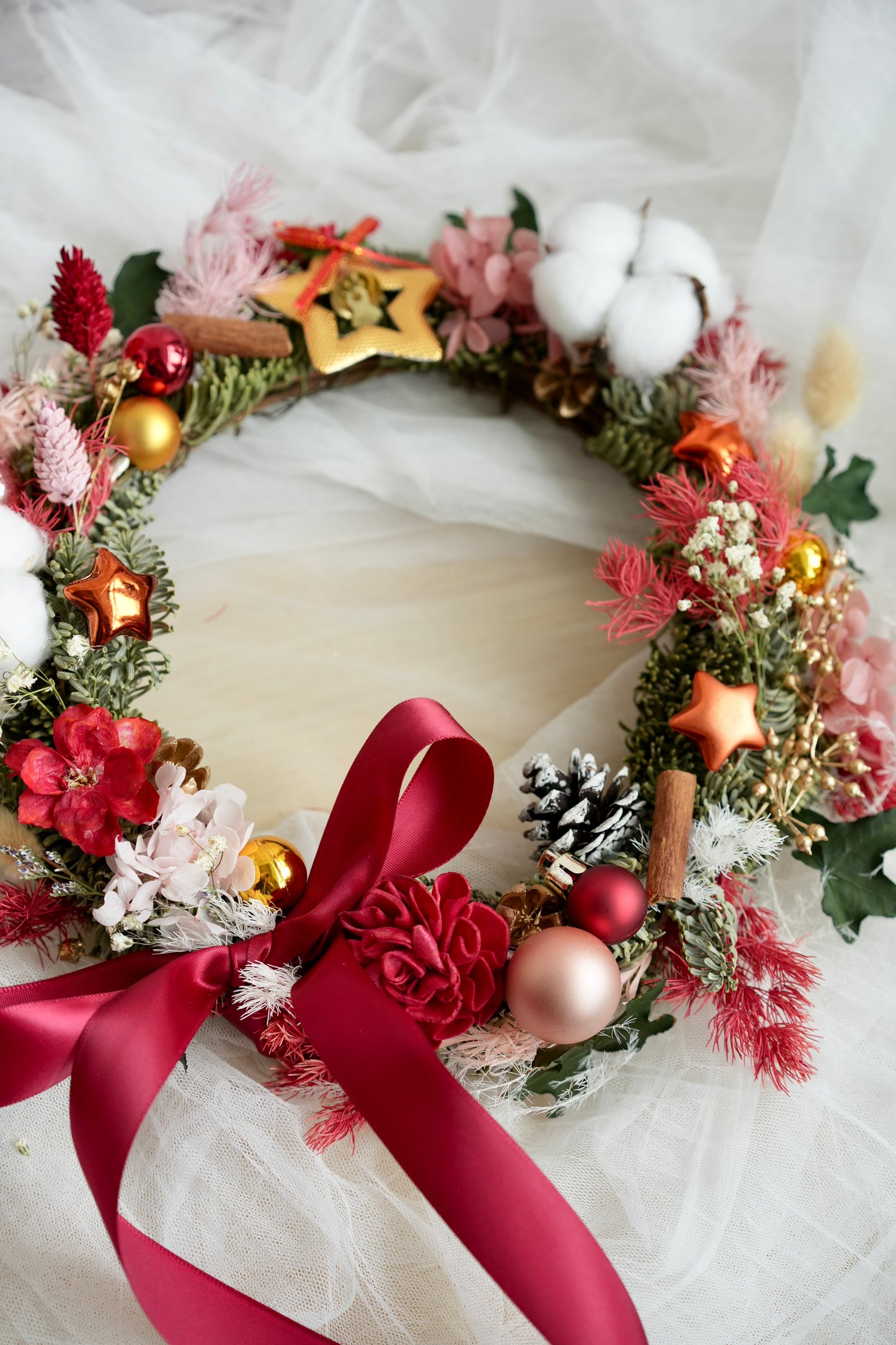 Festive Berry Christmas Wreath