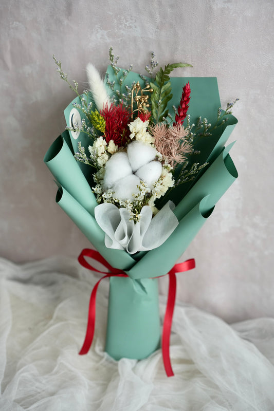 [Bulk Order] Christmas Preserved Flower Bouquet
