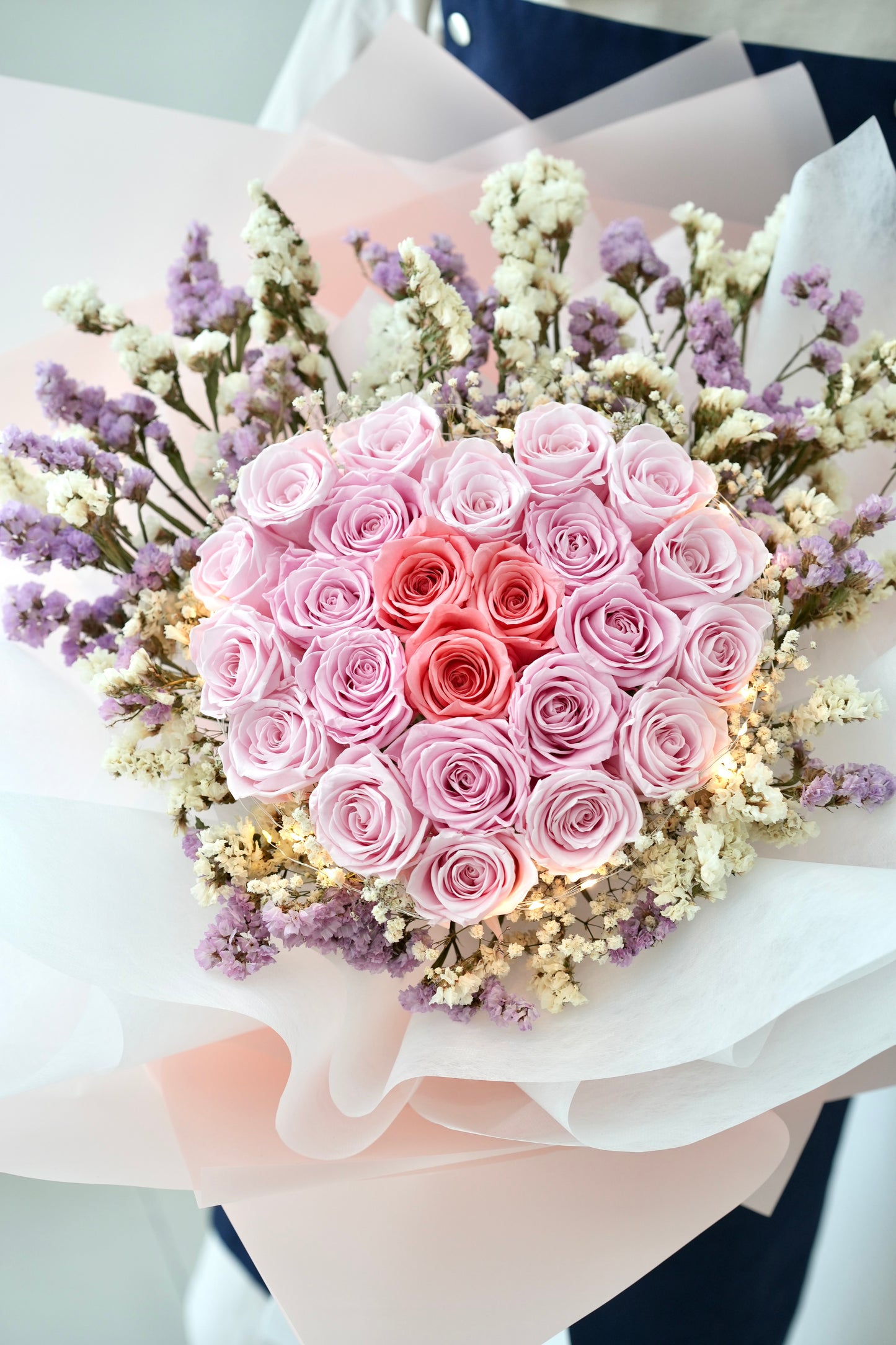 24/7 Romance XXL Heart Shape Bouquet