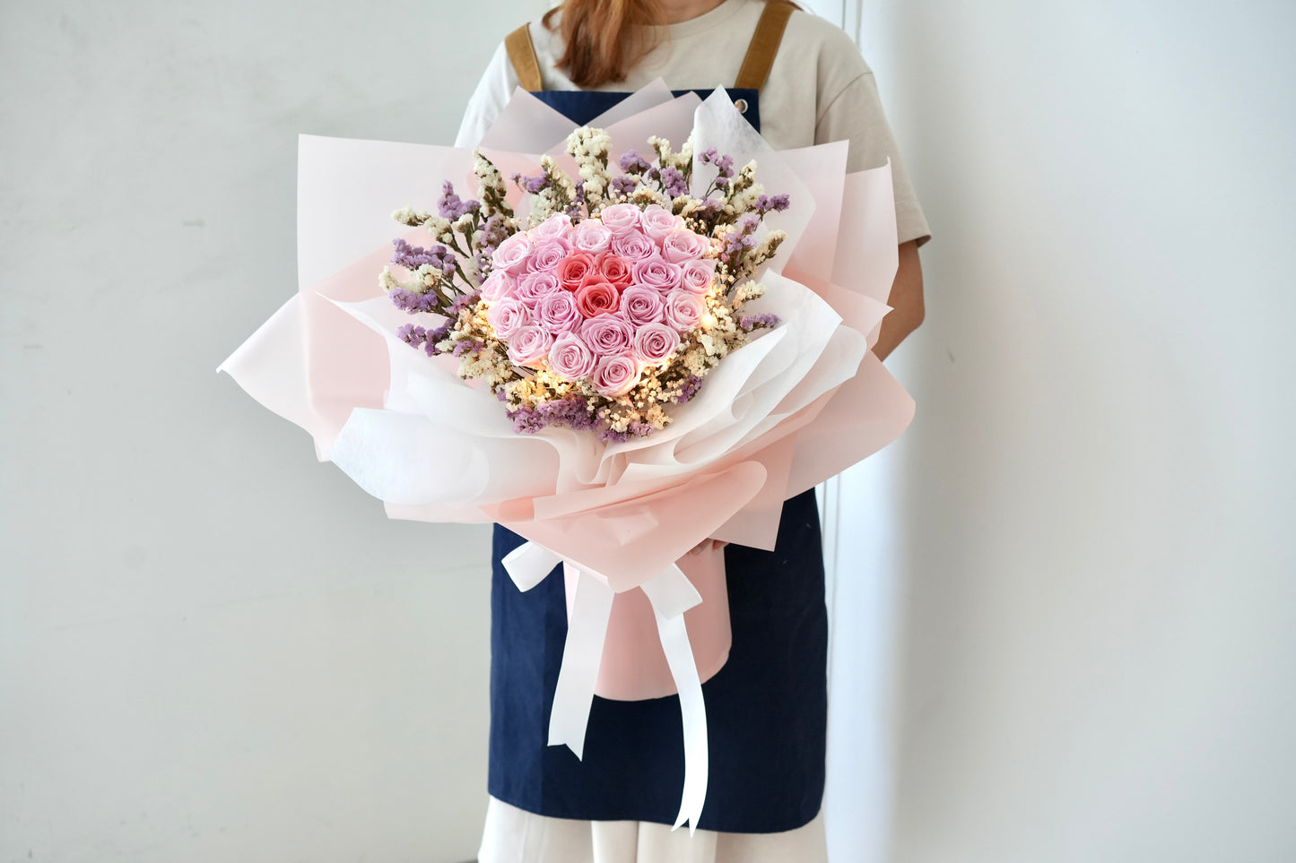 24/7 Romance XXL Heart Shape Bouquet