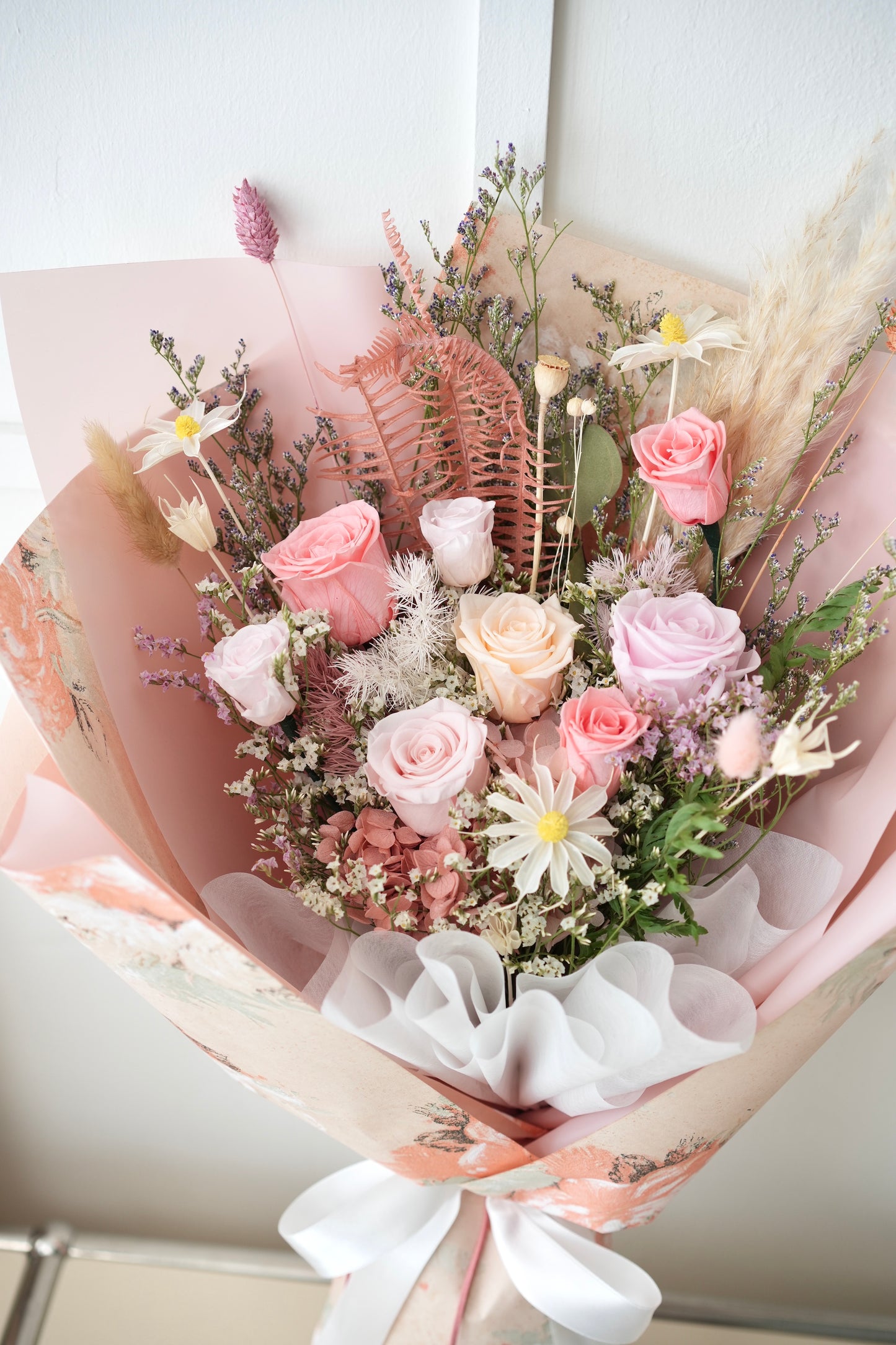 Fuzzy Romance Luxe Bouquet
