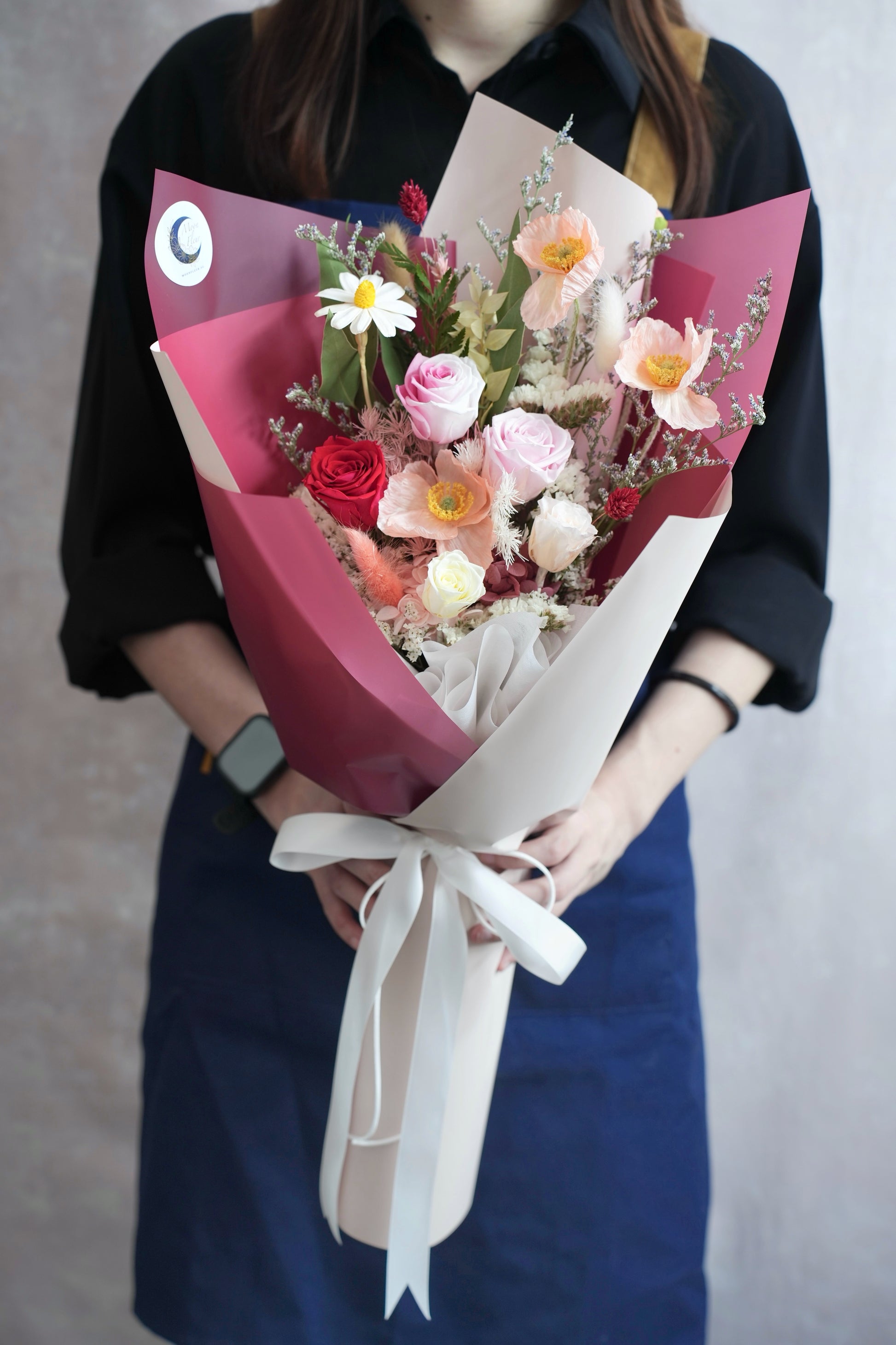 Rosalia Love Valentine's Day Preserved Flower Bouquet