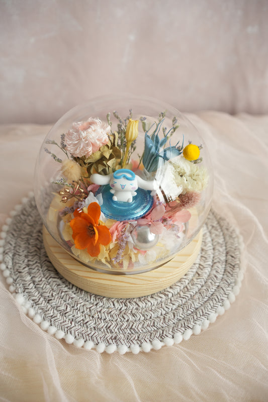 [Limited Edition] Sanrio Flower Dome - Cinnamonroll Swimming Float Series