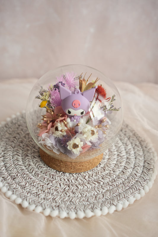 [Limited Edition] Sanrio Flower Dome - Kuromi Series