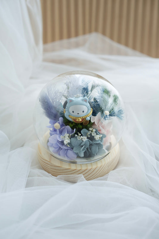 [Limited Edition] Sanrio Flower Dome - Pochacco Mini Daruma Series