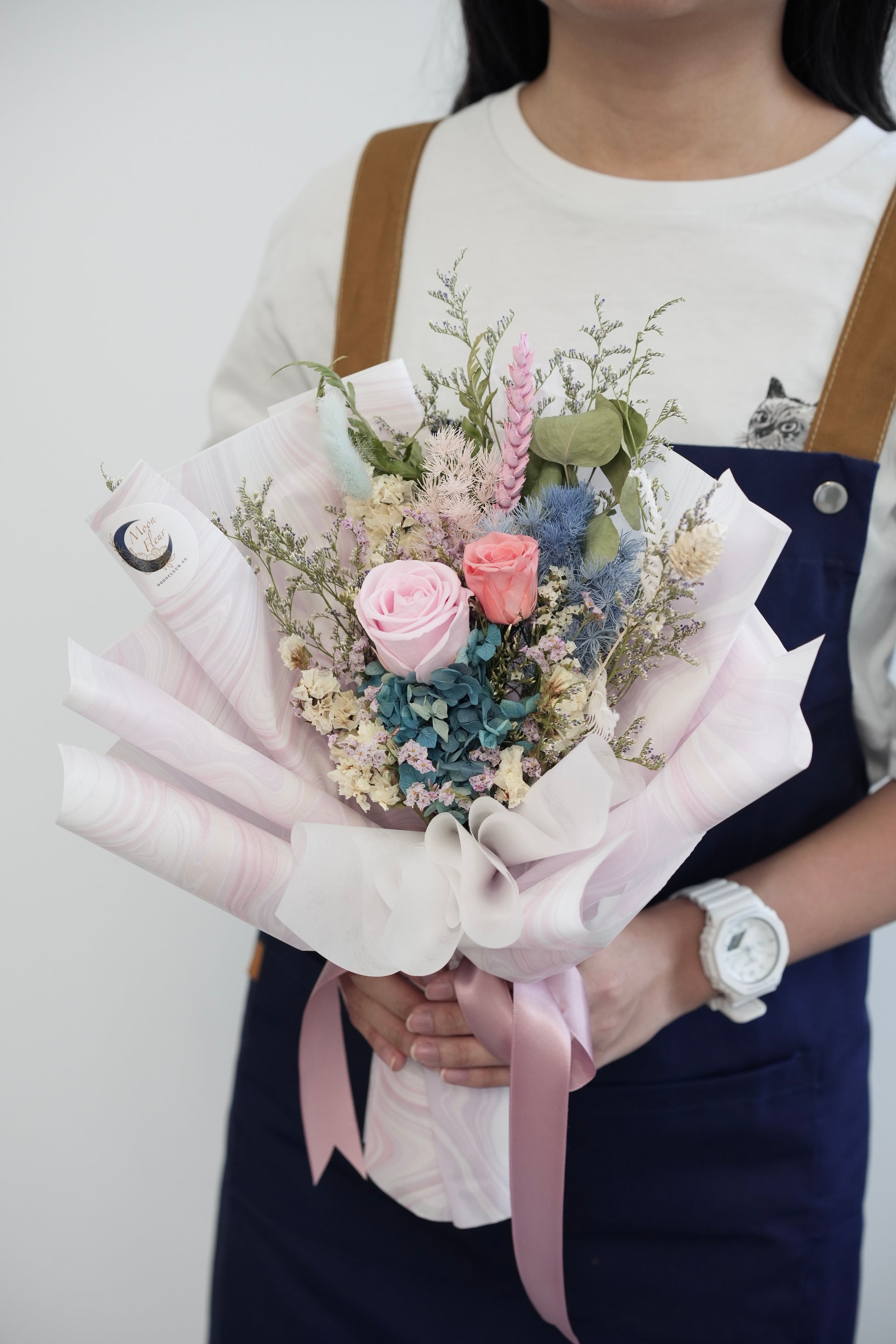 Eco Friendly Wrapping Bouquet Singapore