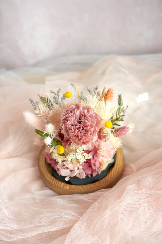 Gentle Grace Mother's Day Flower Dome Moon Fleur Singapore