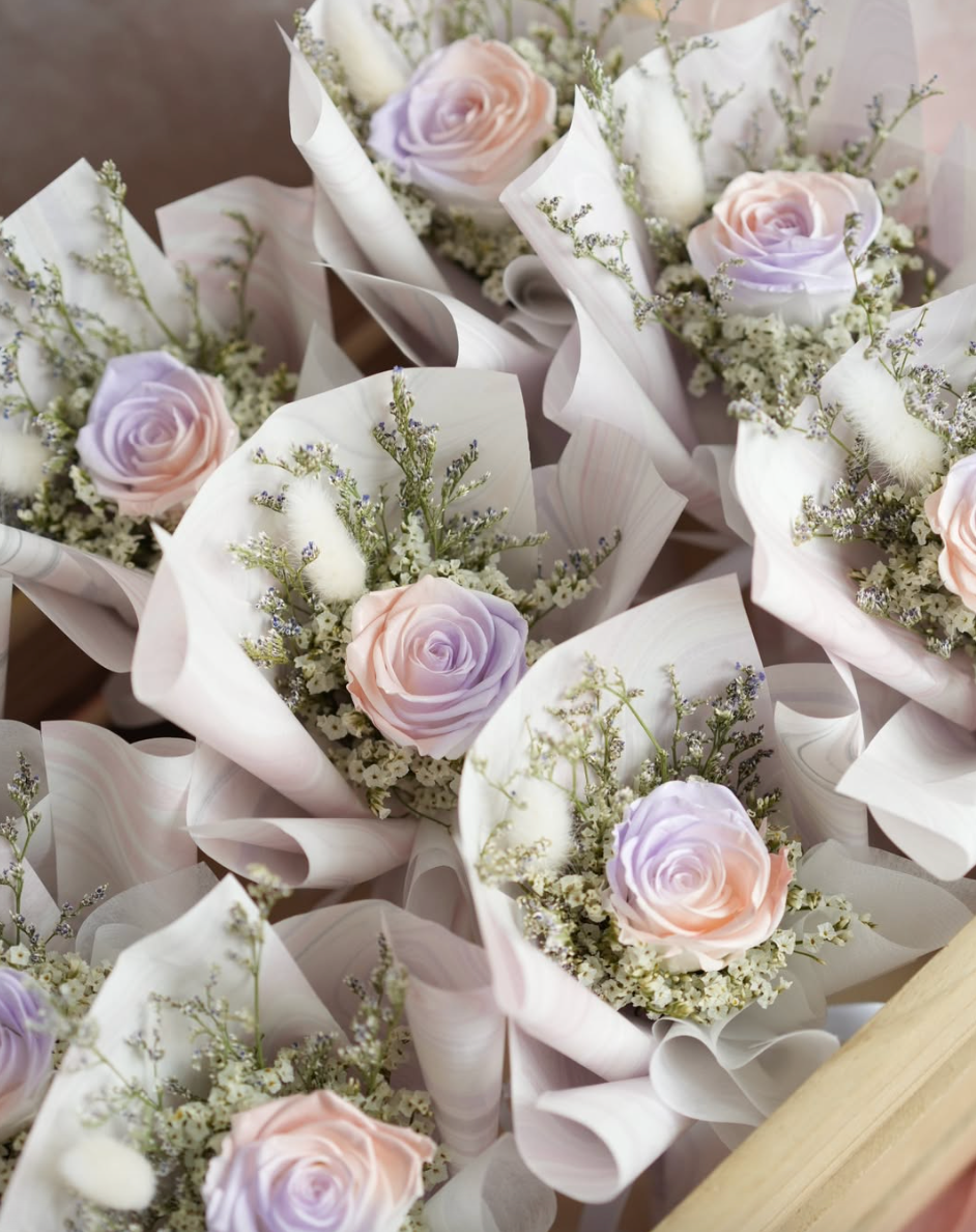 Mothers' Day Bulk Order Mini Flower Bouquet Moon Fleur Singapore