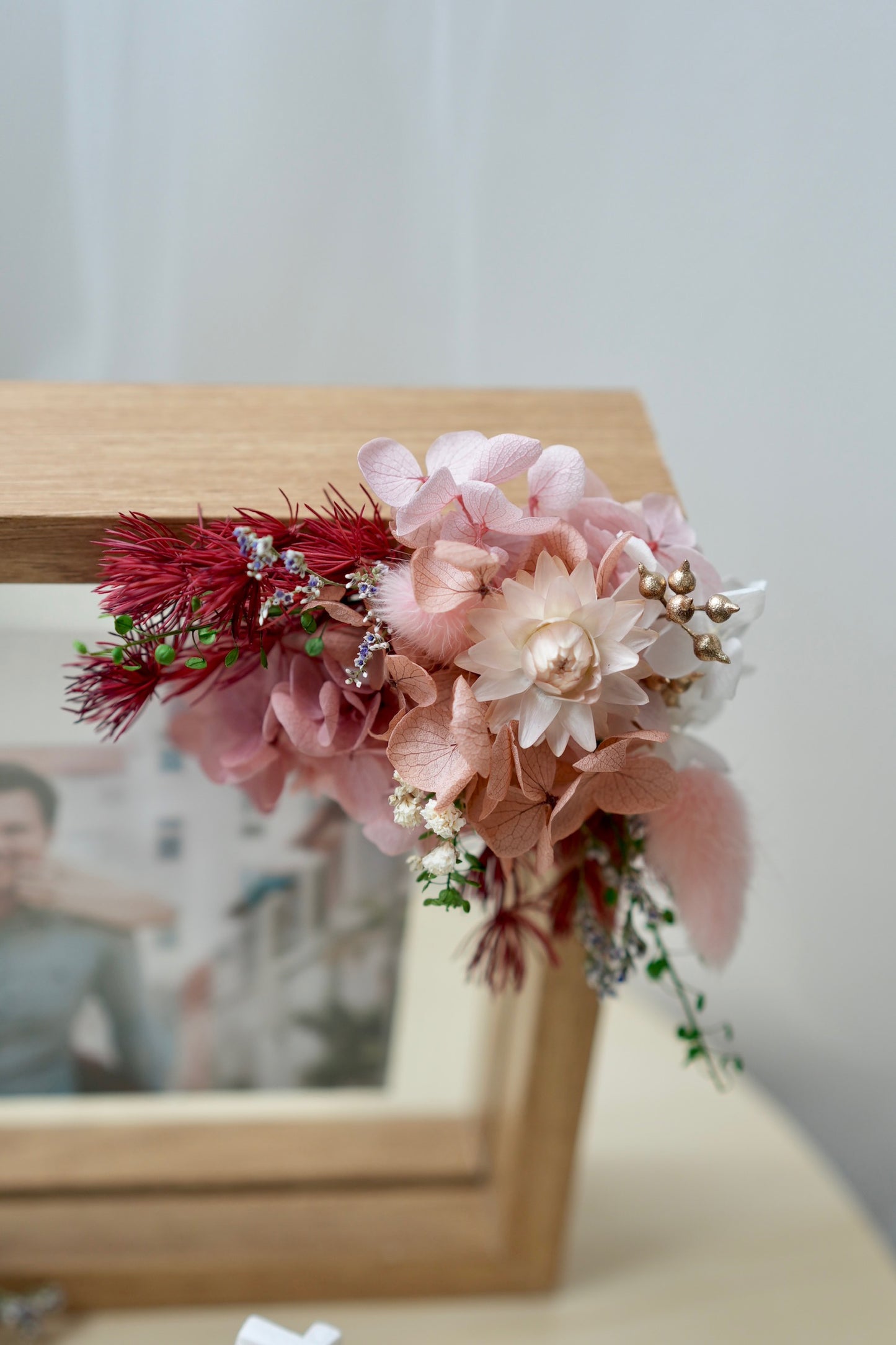Floral Photo Frame - Eternal Love